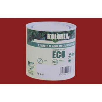 Esmalte al agua eco satinado 250 ml rojo carruajes