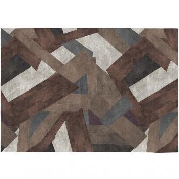RODIER - Alfombra decorativa TINZA multicolor 160x230cm