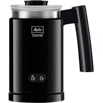 Melitta Cremio II Espumador, Batidor, Espuma de Leche Fria O Caliente, 450 W, 0.25 litros, Plastic, Negro