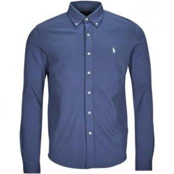 Camisa manga larga CHEMISE AJUSTEE COL BOUTONNE EN POLO FEATHERWEIGHT para hombre
