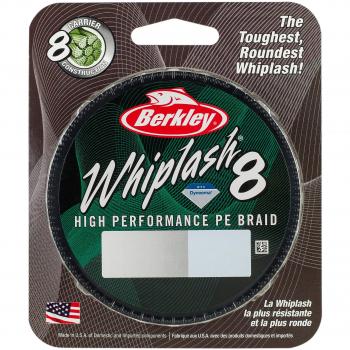 Berkley Whiplash 8 Crystal Trenza: 0,06 mm, Hombres, Cristal Blanco, 10.7kg | 23lb| 300m