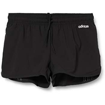 adidas W D2m 3s W Shor Pantalones Cortos de Deporte, Mujer, Black/White, M
