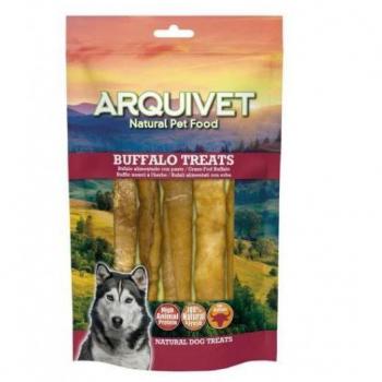 Barritas de Colágeno de Búfalo para Perros, 12 cm, 100 g, Paquete de 5 Unidades
