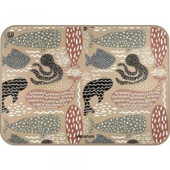 Vade sobremesa Uni Nature Ballenas 29,4x21x2cm