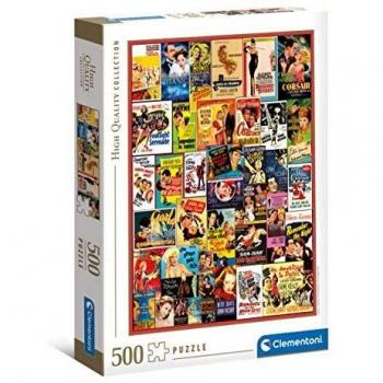 Clementoni- Classic Romance - Puzle para Adultos, 500 Piezas, Fabricado en Italia