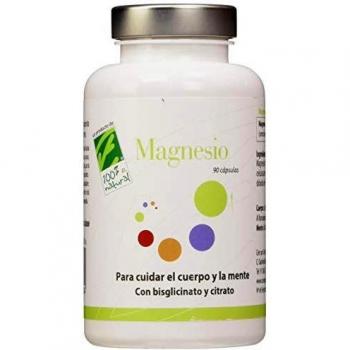 100% Natural Magnesio - 90 Cápsulas