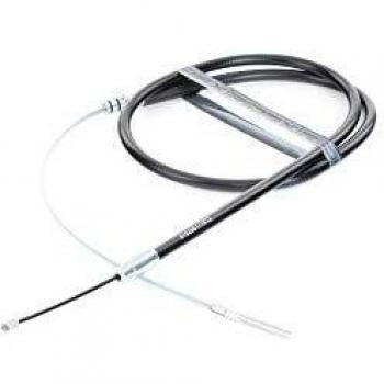 Cable de Freno de Mano RIDEX 124C0093 para BMW E46, Derecho, 1708/1140mm