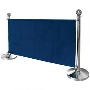 Bolero dl480 Postes Separadores - Barrera lienzo Bolero azul oscuro
