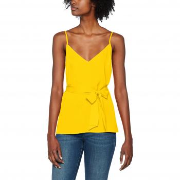 French Connection DALMA Camiseta de Tirantes, Amarillo