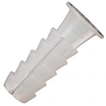 WOLFPACK 13050095 Taco Wolfpack Plástico Blanco 10x45mm