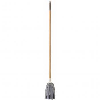 VIGAR Fregona Microfibra Bamboo Print con Palo - Gris - Polipropileno, Microfibra, Palo: Acero - 10 x 10 x 15,6 cm