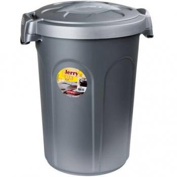Zolux , Contenedor de comida Jerry, 8 kg, 23 l, 37 x 32 x 46 cm, gris