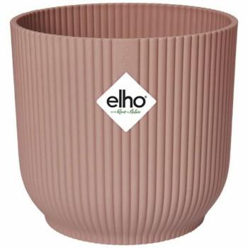 Maceta Elho Redonda Rosa Plástico