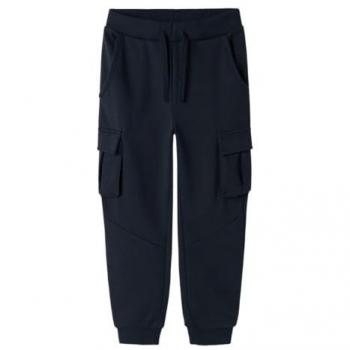 Pantalones de chándal infantiles Name It Noli Unb azul oscuro Regular Fit