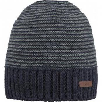 Barts David Beanie - Women's and Men's Fine Knitted Winter Hat, Navy Blue