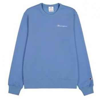 Sudadera Champion con Bordado de Etiqueta, Talla L - Hombre - Azul