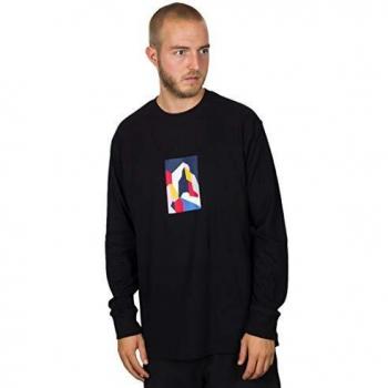 Element - Camiseta de Manga Larga - S - Negro