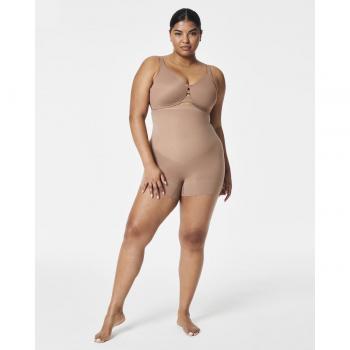 Spanx - Pantalón faja corto de talle alto