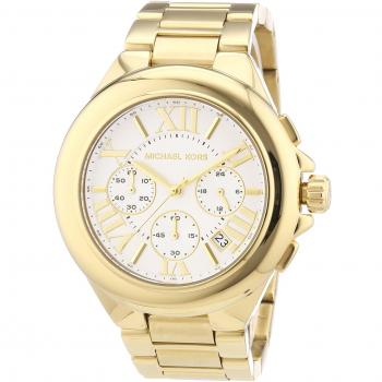 Michael kors womens quartz watch chronograph mk5635 with metal strap