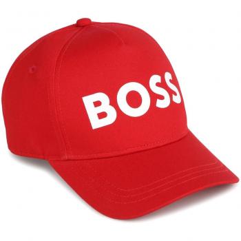 Gorra BOSS Kidswear J50943 Rojo Algodón para Niño