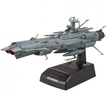 Modelo de plástico a escala 1/1000 de la nave de guerra espacial Yamato 2202, Clase Andrómada, con efecto de película y codificación por colores