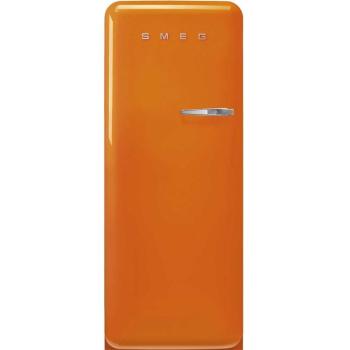 Frigorífico Retro Smeg FAB28LOR6 Naranja 1 puerta, 270 litros, Compresor Inverter, Apertura a la izquierda