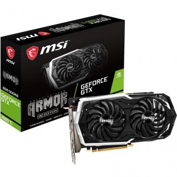 MSI GeForce GTX 1660 Ti Armor 6G OC - Tarjeta gráfica