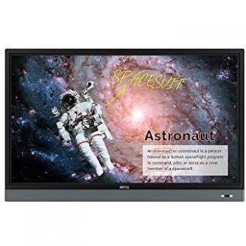 Panel Plano Interactivo Benq RM6501K de 165,1 cm (65) con LED 4K Ultra HD en Negro