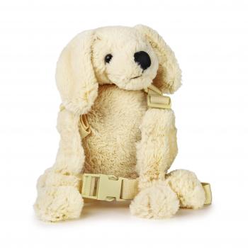 Goldbug Plush Puppy - Mochila portabebés de peluche, diseño de perro