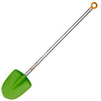 Fiskars Pala, Para niños, Longitud: 91 cm, Material sintético/Aluminio, Verde/Naranja, 1001420