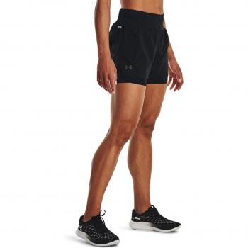 Under Armour Pantalones Cortos Run Stamina 2-en-1 para Mujer