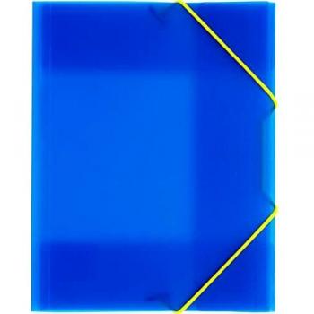 Grafoplás Carpeta A5 Gomas y Solapas, Azul