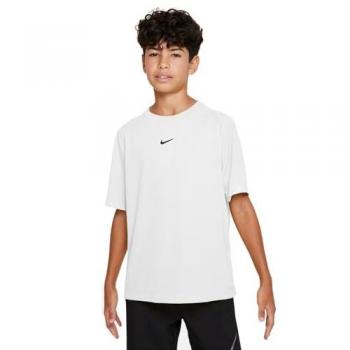 Nike Dri-Fit Multi Camiseta De Manga Corta Chicos Blanco - S