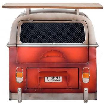 Estante Signes Grimalt Caravana Rojo Metal 24 x 43 x 45 cm