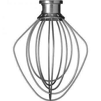 Batidor de Alambre KitchenAid 5K452WW, Acero Inoxidable y Aluminio, Accesorio para Mezcladoras de Cabezal Inclinado