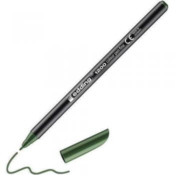 Edding 1200-V.O - Rotulador, color verde oliva