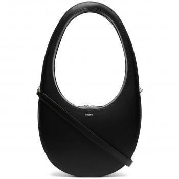 Coperni Women's Swipe Leather Crossbody Bag in Black | Size UNI | COPBA38405BLACK
