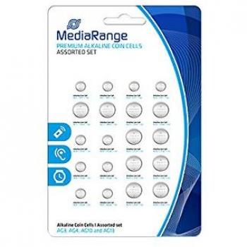 MediaRange MRBAT119 - Conjunto de 20 pilas