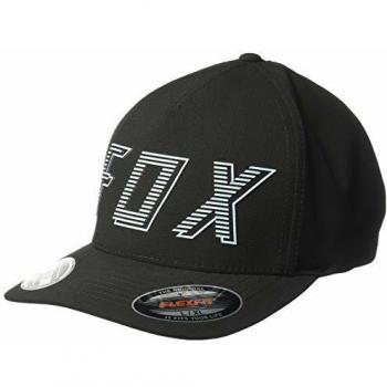 Fox Barred Flexfit Hat Black