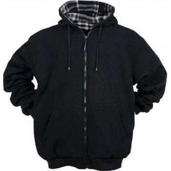 Thermo Wendejacke Gr.XXL desde colour negro-blanco cuadriculado, colour Negro