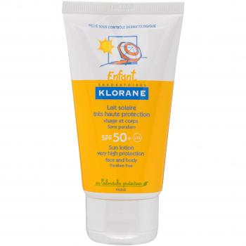 Leche Solar Infantil Protección Alta SPF50+