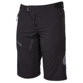 O'Neal Pantalones Cortos de Ciclismo Soul para Mujer, Negros, Talla M
