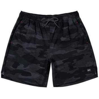 Pantalones Cortos SAXX 2 En 1 Multi-Deporte 7'' Tranquil Camo / Negro - XL