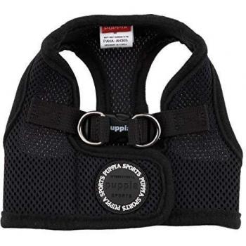 Puppia Soft Jacket Harness, Extra Large, Black