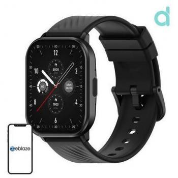 Zeblaze GTS 3 Smartwatch - Black, Voice Calling, Ultra-Big 2.03'' HD Screen, 24H Health Monitor