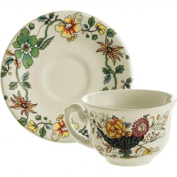 Taza de café con plato Aurora Bellavista La Cartuja de Sevilla