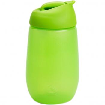 Munchkin Vaso Con Pajita Para Bebé 296 ml - Fácil de Limpiar, Cantimplora Infantil con Pajita, 12 meses en adelante