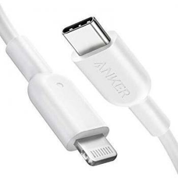 Anker Cable USB C a Lightning [certificado Apple MFi de 0,9 m] Powerline II para iPhone X/XS/XR/XS Max/8/8 Plus, admite suministro de energía