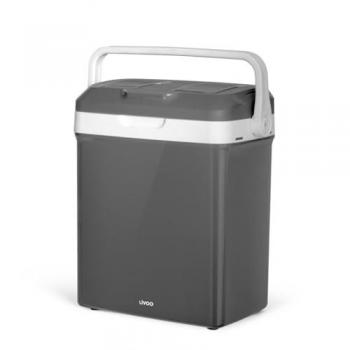 Nevera Eléctrica Livoo SEP143 Froid y Calor 18L Gris - Refrigeración hasta 14°C y Mantenimiento de Calor hasta 65°C, Conexión a Red/Mechero