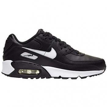 Zapatillas Nike Air Max 90 LTR para Niño en Negro y Blanco